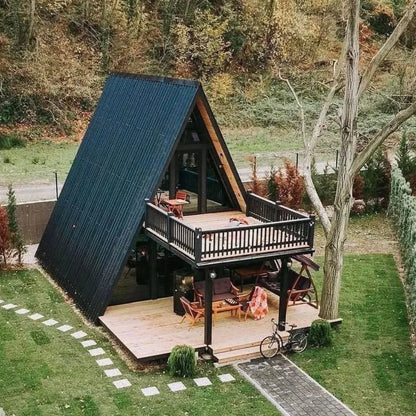 A Frame Cabin - Steel Structure