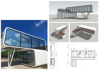 20ft Prefab House Modular Home Container House - C312